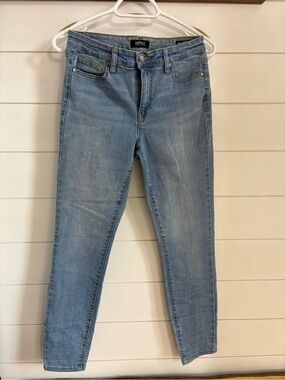 Buffalo David Bitton Women's Skinny Jeans in Light Blue Wash